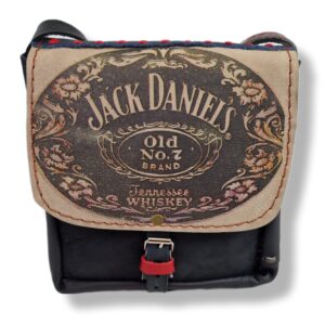 Mała torebka skórzana Jack Daniels