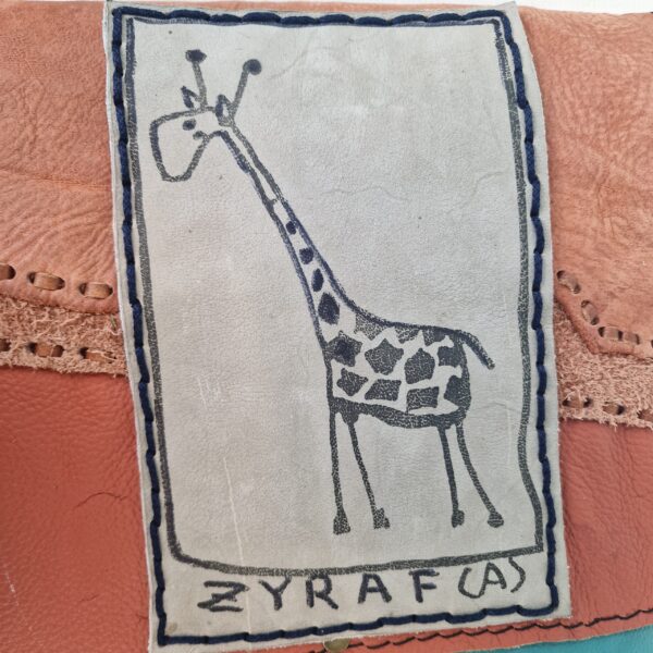 Skórzana torba Żyrafa
