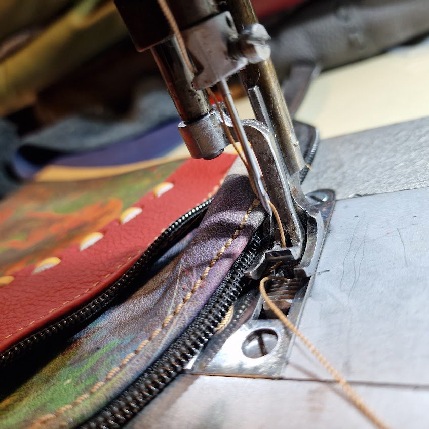 Stopka maszyny w zblizeniu -Linia Valkiria