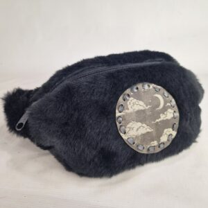 Astrid – nocne chmury nerka skórzana –bok