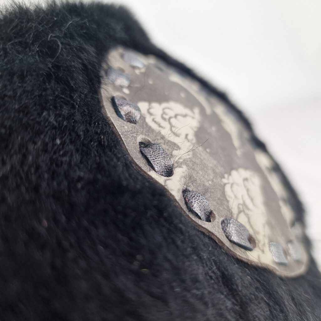 Astrid – nocne chmury nerka skórzana –zblizenie