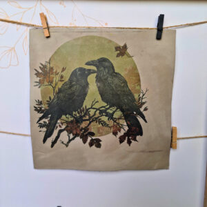 naszywka skórzana krucza straż