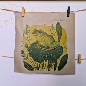 naszywka skórzana- strażnik mchu