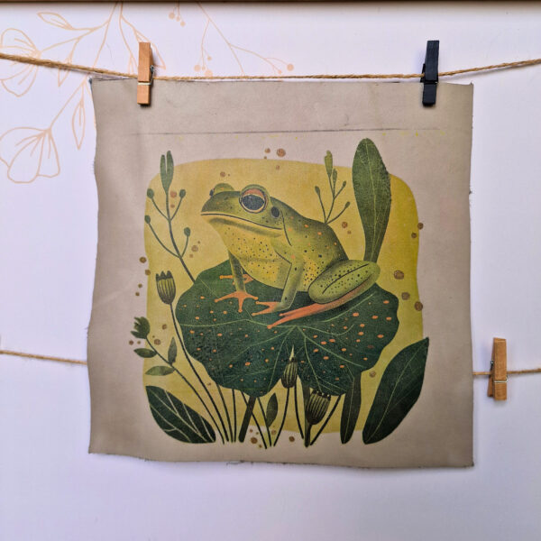 naszywka skórzana- strażnik mchu